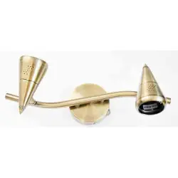 lampa kinkiet złoty patyna